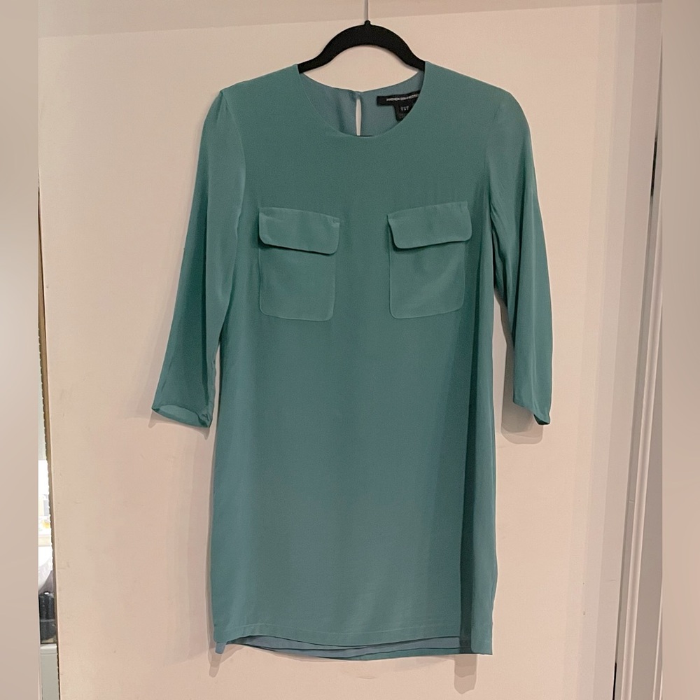 100% Silk Mini Dress - Sz 4